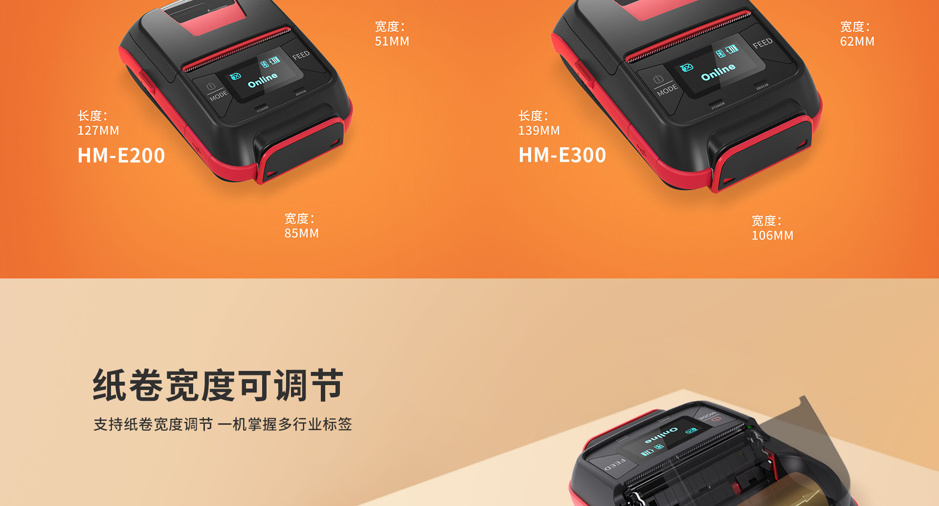 收银小票打印机.jpg HM-E200/E300